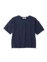 プレーンコットンTシャツ/ネイビー(093)