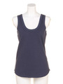 【BED&BREAKFAST】SWEDISH TUCK STITCH JERSEY Tank/NAVY
