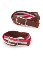 リバーシブルゴムメッシュベルト/ダークブラウン(043)