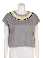 衿カラフルＴシャツ/PNK