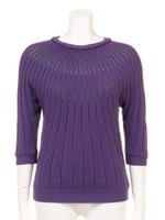 デザインニットプルオーバー/PPL