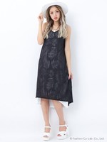 リーフオパールマキシ/OP/クロ