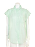 綿／麻　ＳＨ/淡グリーン