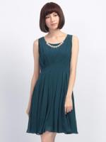 Dorry Doll シフォンプリーツワンピース/ベビーピンク(071)