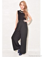 TRワイドパンツ/ブラック