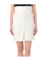 W-デニムSKスカート/ホワイト系(003)