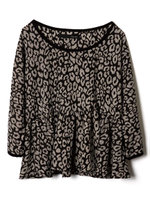 Zoe Leopard Tops/PINK