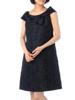 【別注】Calian ボリュームリボンワンピース/ネイビー(093)