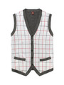 ウィンドペーンニットベスト/ホワイト(202)