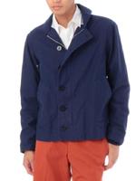 オーガニックネップヤーンブルゾンカジュアル/ネイビー系(092)