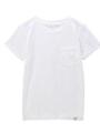シンプルルーズTシャツ/ホワイト(001)