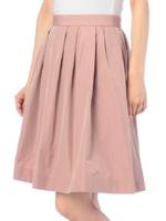 タックフレアタフタスカート/ダークグリーン(023)