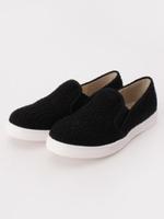 チェック/レーススリッポン/アイボリー(204)