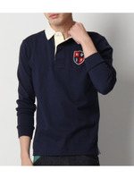 長袖ラグビージャージ/グレー(912)