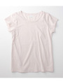 French Sleeve American Cotton T-shirt WO/ブルー系(090)