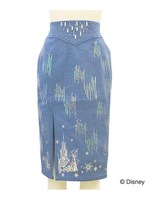 スパンコールタイトスカート(エルサver)/ブルー