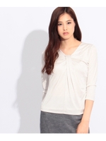 タックドレープカットソー/ナチュラル(050)