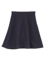 デザインロングフレアスカート/ネイビー系(093)