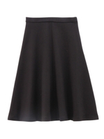 ミモレ丈ドレープスカート/チャコールグレー(914)