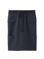 Florent ナイロンストレッチポケッタブルスカート/ネイビー(093)