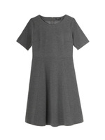 [S]ポンチシンプルワンピース/グレー系(914)