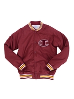 【Casual】Championワッペンブルゾン/レッド