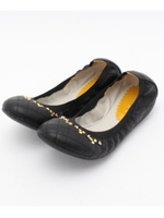 スタッズキルティングパンプス/キャメル(041)