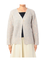 スペースダイカーディガンニット/ライトブルー(491)