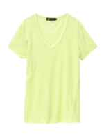 ソフト天竺プルオーバー/レモンイエロー(031)