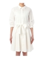 タックシャツワンピース/ホワイト(002)