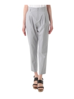 ハイウエストタックパンツ/グレー系(412)