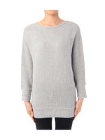 ラメドルマンニット/ライトグレー(411)