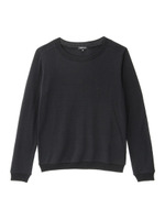 [S]リヨセルコットンベーシックニット/ブラック(019)