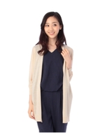 ドルマントッパーカーディガン/ライトベージュ(051)