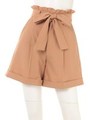 TURN UP CULOTTES/ベージュ(041)