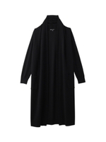 ショールカラーロングカーディガン/グレー(012)