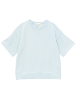 裏毛オフボディ半袖スウェット/ライトグリーン(021)