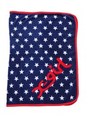 MARSHMALLOW BLANKET STAR/ネイビー