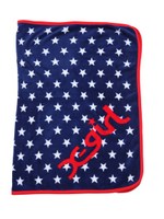 MARSHMALLOW BLANKET STAR/ネイビー