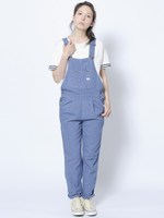 MILKFEDXLEE LOOSE OVERALL/ブルー
