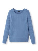 [L]コンパクトプルオーバーニット/ブラック(019)