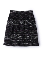 スノーグラデーションツイードスカート/ライトベージュ(051)