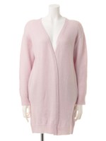 着流しロングカーデ/ホワイト