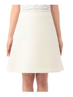 Aラインミディ丈スカート/ホワイト(001)