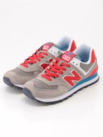 NB WL574M ON/グレー/レッド