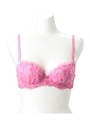 narue(ナルエー) フラワービジューブラジャーB/C/ラズベリーピンク(073)