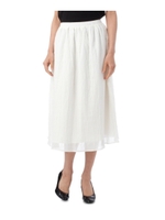 シャーリングギャザースカート/ホワイト(001)