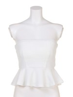 ミニペプラムベアTOP/ブルー