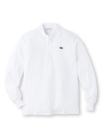 LACOSTE 長袖ポロシャツ/ホワイト(001)