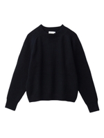 コットンアクリルバルキーニット/ネイビー(093)